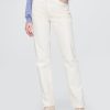 Schmale, gerade Jeans mit hohem Bund im 90er-Stil Schmale, gerade Jeans mit hohem Bund im 90er-Stil