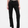 Schmale, gerade Jeans mit hohem Bund im 90er-Stil Schmale, gerade Jeans mit hohem Bund im 90er-Stil