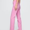 Schmale, gerade Jeans mit hohem Bund im 90er-Stil Schmale, gerade Jeans mit hohem Bund im 90er-Stil