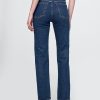 Schmale, gerade Jeans mit hohem Bund im 90er-Stil Schmale, gerade Jeans mit hohem Bund im 90er-Stil
