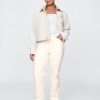 Schmale, gerade Jeans mit hohem Bund im 90er-Stil Schmale, gerade Jeans mit hohem Bund im 90er-Stil