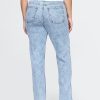 Schmale, gerade Jeans mit hohem Bund im 90er-Stil Schmale, gerade Jeans mit hohem Bund im 90er-Stil