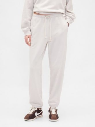 Schmale Jogginghose aus schwerem French Terry