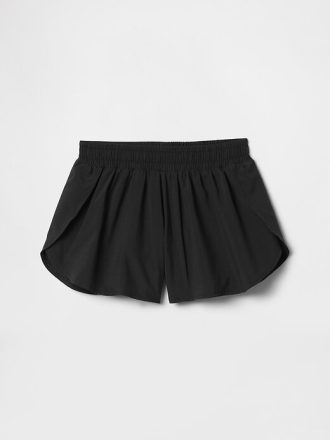 Schnelltrocknende Laufshorts mit Schmetterlingssaum für Kinder