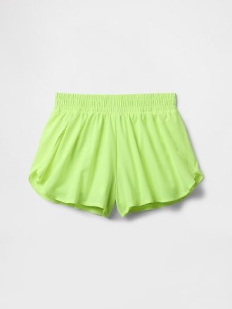 Schnelltrocknende Laufshorts mit Schmetterlingssaum für Kinder