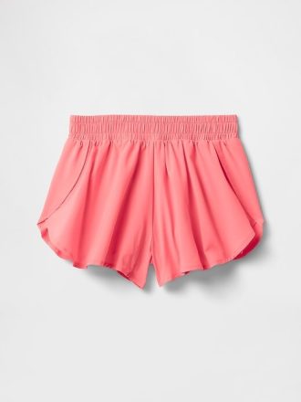 Schnelltrocknende Laufshorts mit Schmetterlingssaum für Kinder