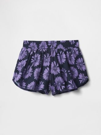 Schnelltrocknende Laufshorts mit Schmetterlingssaum für Kinder