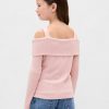 Schulterfreies Softspun-Ripp-Sweatshirt für Kinder Schulterfreies Softspun-Ripp-Sweatshirt für Kinder