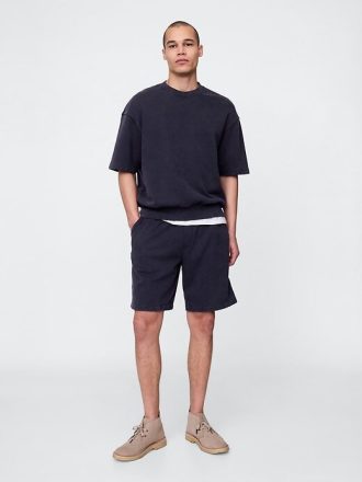 Schwere Carpenter-Sweatshorts aus French Terry