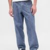 Schwere Chambray-Baggy-Jeans Schwere Chambray-Baggy-Jeans