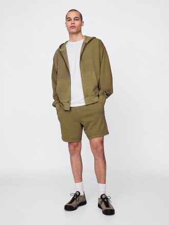 Schwere Sweatshorts aus French Terry
