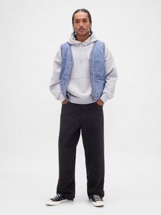 Schwere Utility-Weste aus Denim