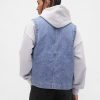 Schwere Utility-Weste aus Denim Schwere Utility-Weste aus Denim