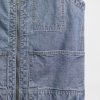 Schwere Utility-Weste aus Denim Schwere Utility-Weste aus Denim