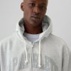 Schwerer Hoodie mit durchgehendem Reißverschluss und Athletic-Logo Schwerer Hoodie mit durchgehendem Reißverschluss und Athletic-Logo