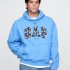 Schwerer Hoodie mit gesticktem Bogenlogo Schwerer Hoodie mit gesticktem Bogenlogo