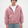 Schwerer Kapuzenpullover mit Reißverschluss Schwerer Kapuzenpullover mit Reißverschluss
