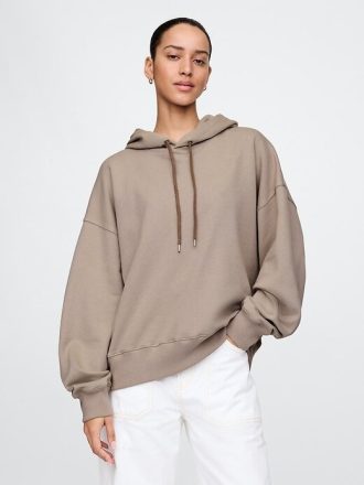 Schwerer Oversize-Hoodie aus French Terry
