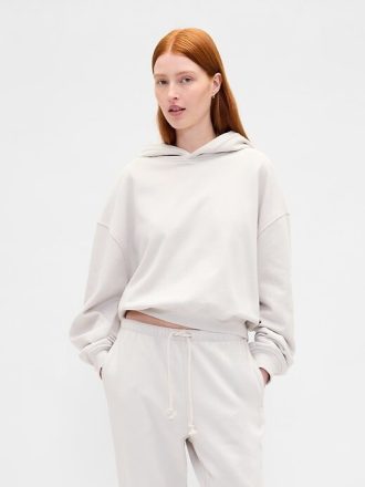 Schwerer Oversize-Hoodie aus French Terry