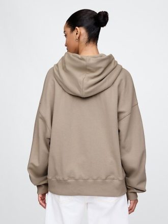 Schwerer Oversize-Hoodie aus French Terry