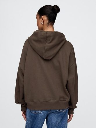 Schwerer Oversize-Hoodie aus French Terry