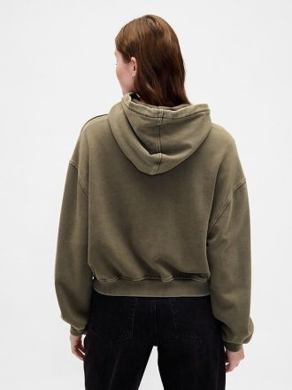 Schwerer Oversize-Hoodie aus French Terry