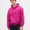 Schwerer Oversize-Hoodie mit Logo Schwerer Oversize-Hoodie mit Logo
