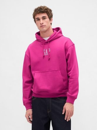 Schwerer Oversize-Hoodie mit Logo