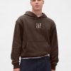 Schwerer Oversize-Hoodie mit Logo Schwerer Oversize-Hoodie mit Logo