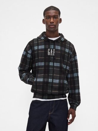 Schwerer Oversize-Hoodie mit Logo