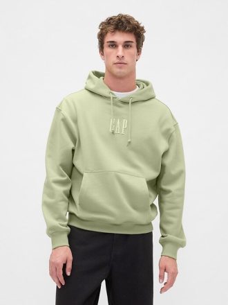 Schwerer Oversize-Hoodie mit Logo