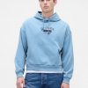 Schwerer Oversize-Hoodie mit Logo Schwerer Oversize-Hoodie mit Logo