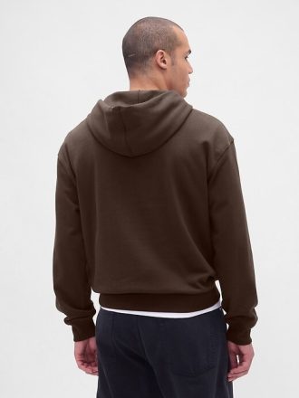 Schwerer Oversize-Hoodie mit Logo