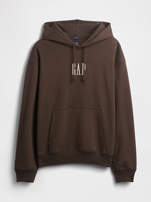 Schwerer Oversize-Hoodie mit Logo Schwerer Oversize-Hoodie mit Logo