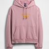Schwerer Oversize-Hoodie mit Logo Schwerer Oversize-Hoodie mit Logo