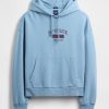 Schwerer Oversize-Hoodie mit Logo Schwerer Oversize-Hoodie mit Logo