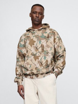 Schwerer Oversize-Kapuzenpullover für Erwachsene