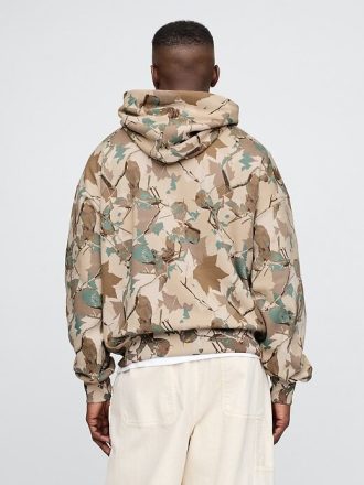 Schwerer Oversize-Kapuzenpullover für Erwachsene