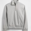 Schwerer Oversize-Pullover mit Viertelreißverschluss Schwerer Oversize-Pullover mit Viertelreißverschluss