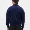 Schwerer Oversize-Pullover mit Viertelreißverschluss Schwerer Oversize-Pullover mit Viertelreißverschluss