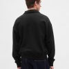 Schwerer Oversize-Pullover mit Viertelreißverschluss Schwerer Oversize-Pullover mit Viertelreißverschluss