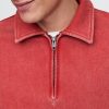 Schwerer Oversize-Pullover mit Viertelreißverschluss Schwerer Oversize-Pullover mit Viertelreißverschluss
