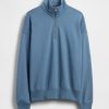 Schwerer Oversize-Pullover mit Viertelreißverschluss Schwerer Oversize-Pullover mit Viertelreißverschluss