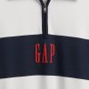 Schwerer Pullover mit gestreiftem Logo Schwerer Pullover mit gestreiftem Logo