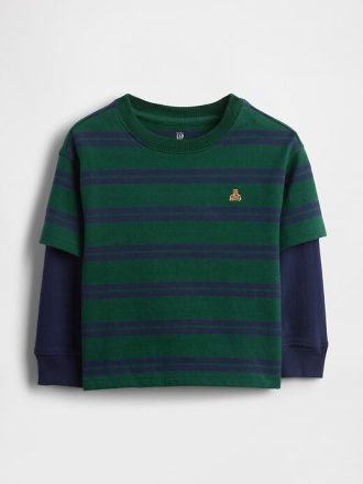 Schweres 2-in-1-T-Shirt für Babys und Kleinkinder