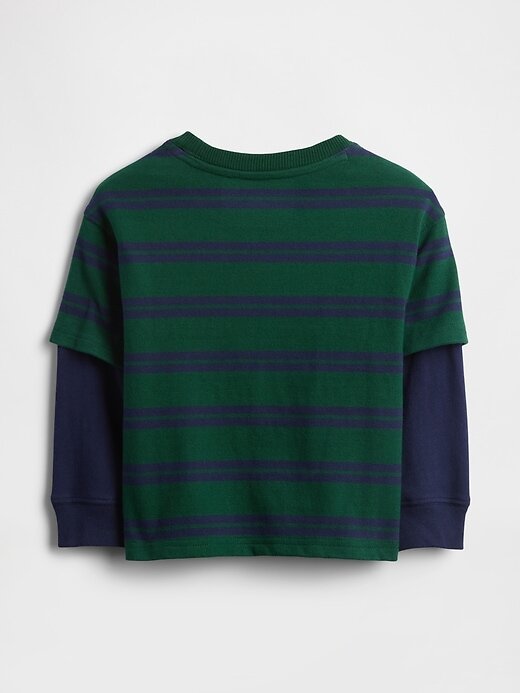 Schweres 2-in-1-T-Shirt für Babys und Kleinkinder Schweres 2-in-1-T-Shirt für Babys und Kleinkinder