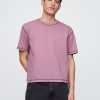 Schweres Crop-T-Shirt für Erwachsene Schweres Crop-T-Shirt für Erwachsene