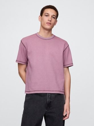 Schweres Crop-T-Shirt für Erwachsene