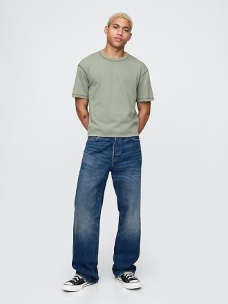 Schweres Crop-T-Shirt für Erwachsene