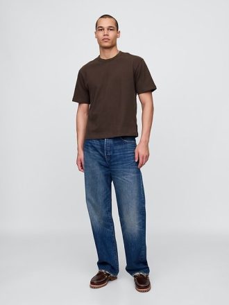 Schweres Crop-T-Shirt für Erwachsene